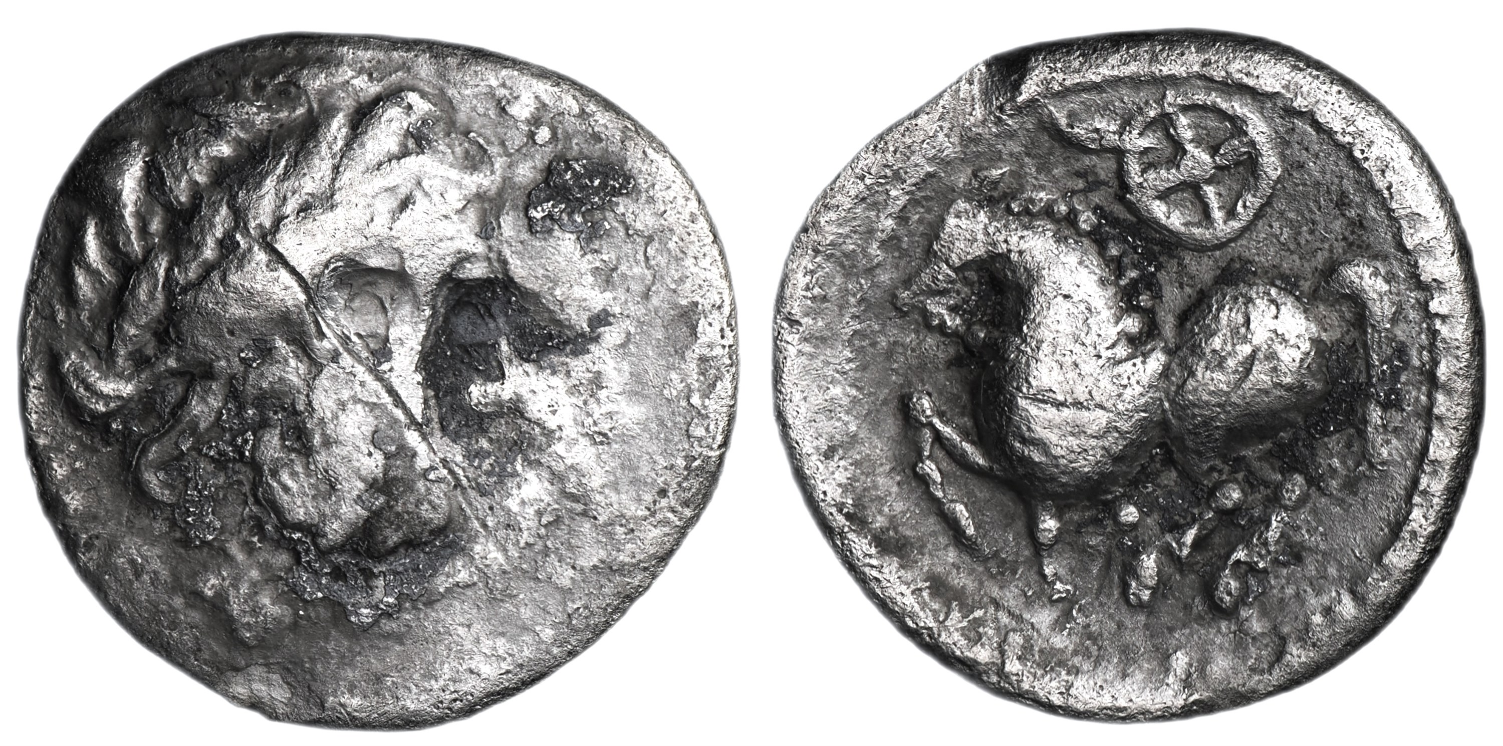 Danube Celts, 2nd-1st Century, Drachm