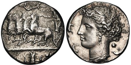Sicily Syracuse Decadrachm