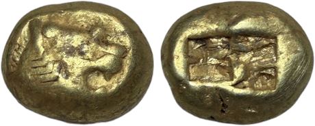 Kings of Lydia electrum trite