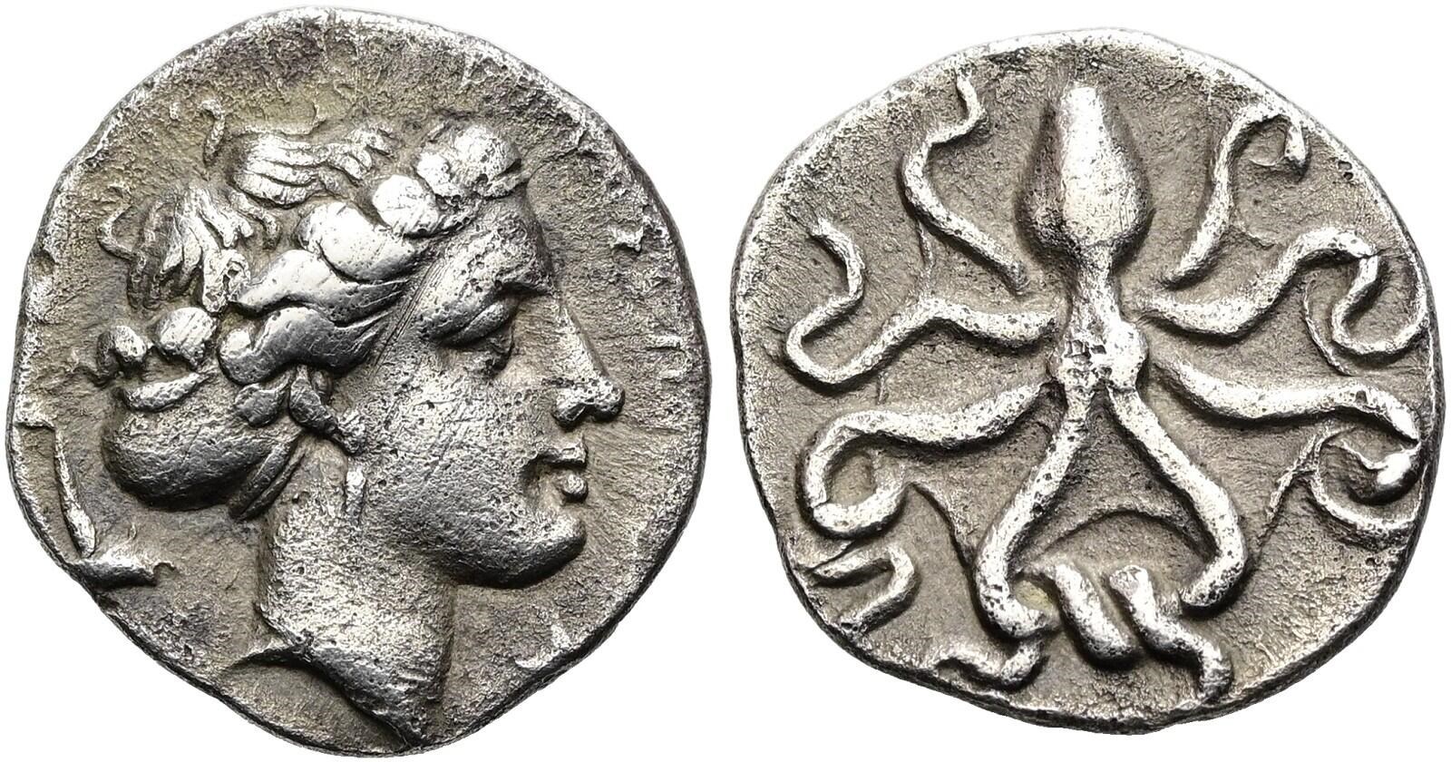 Sicily, Syracuse. Second Democracy, 466-405 BC. Silver litra