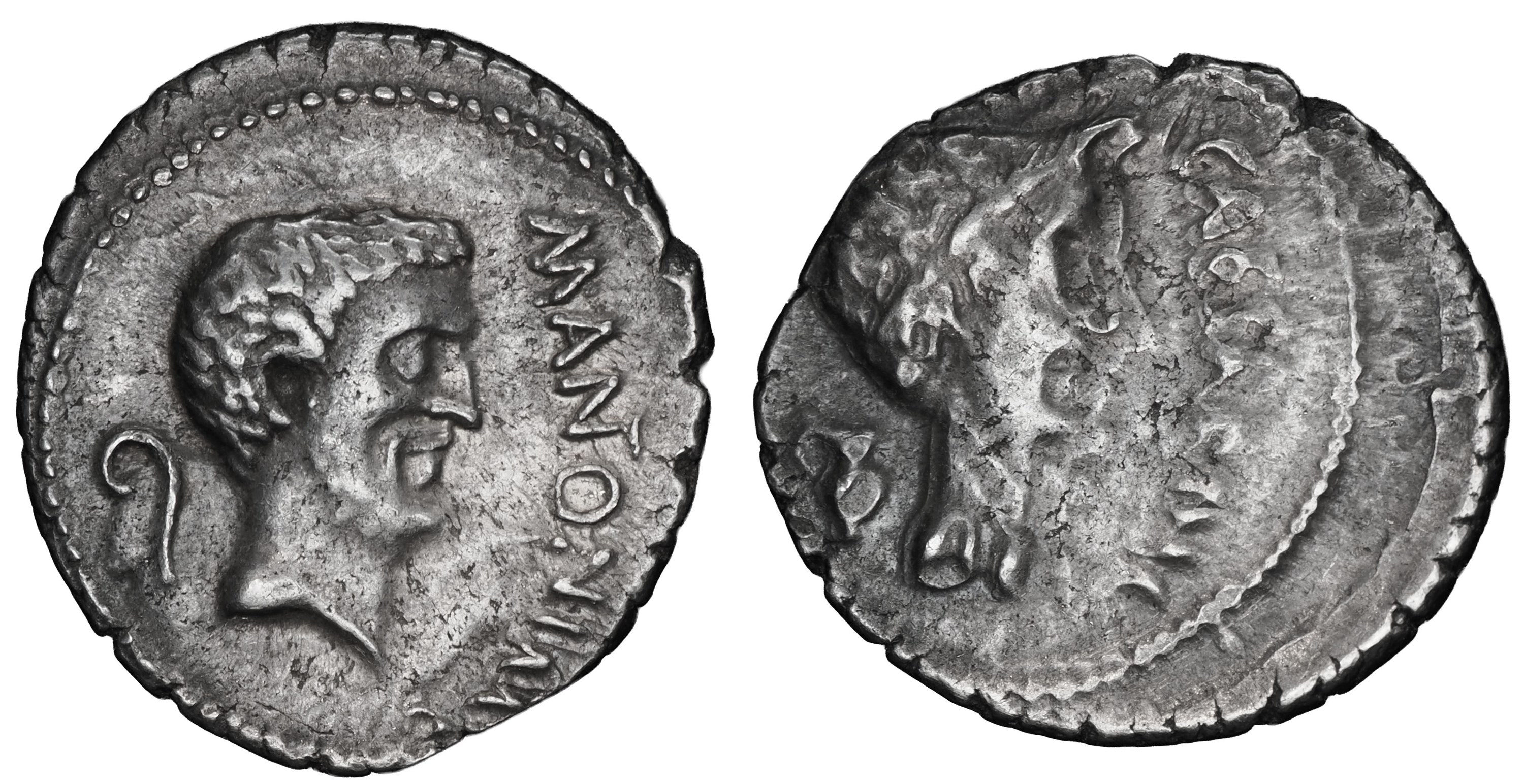 Lot 143 - Antony Caesar Denarius