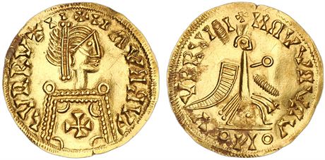 Visigoths Leovigild gold tremissis